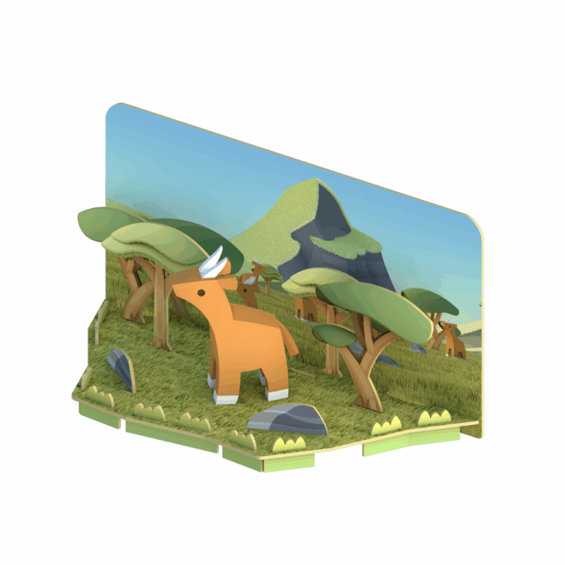 Diorama Set Animales