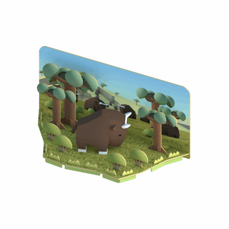 Diorama Set Animales - Imagen 8