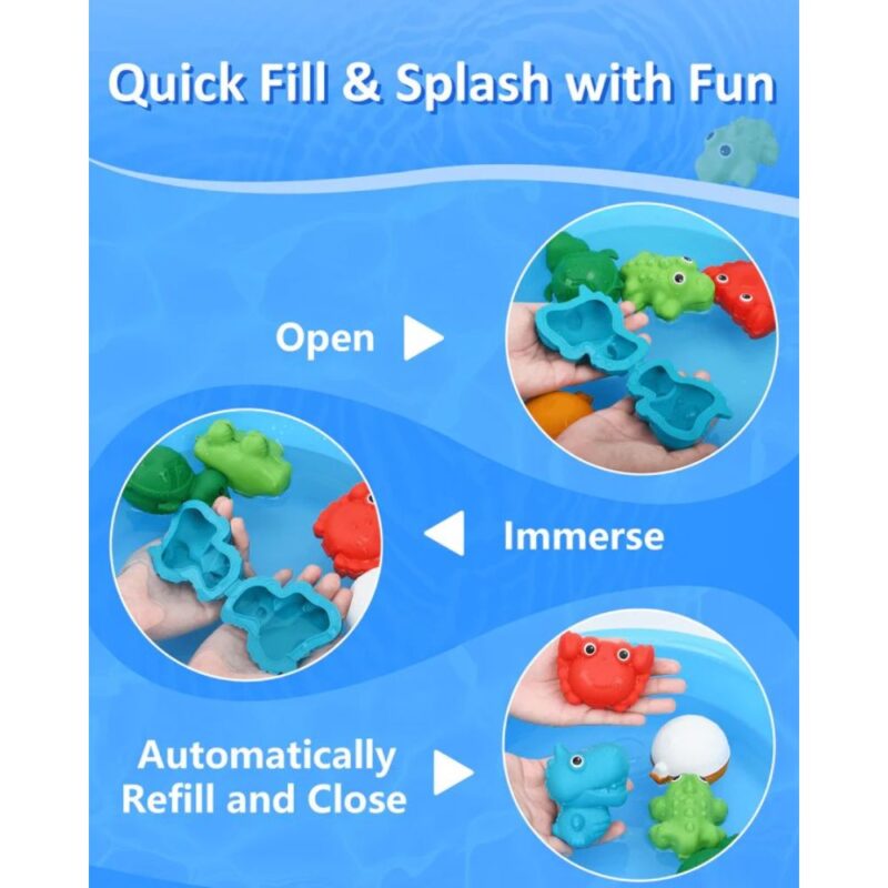 Globos de Agua ANIMALES (Pack 3 unidades) - Imagen 2