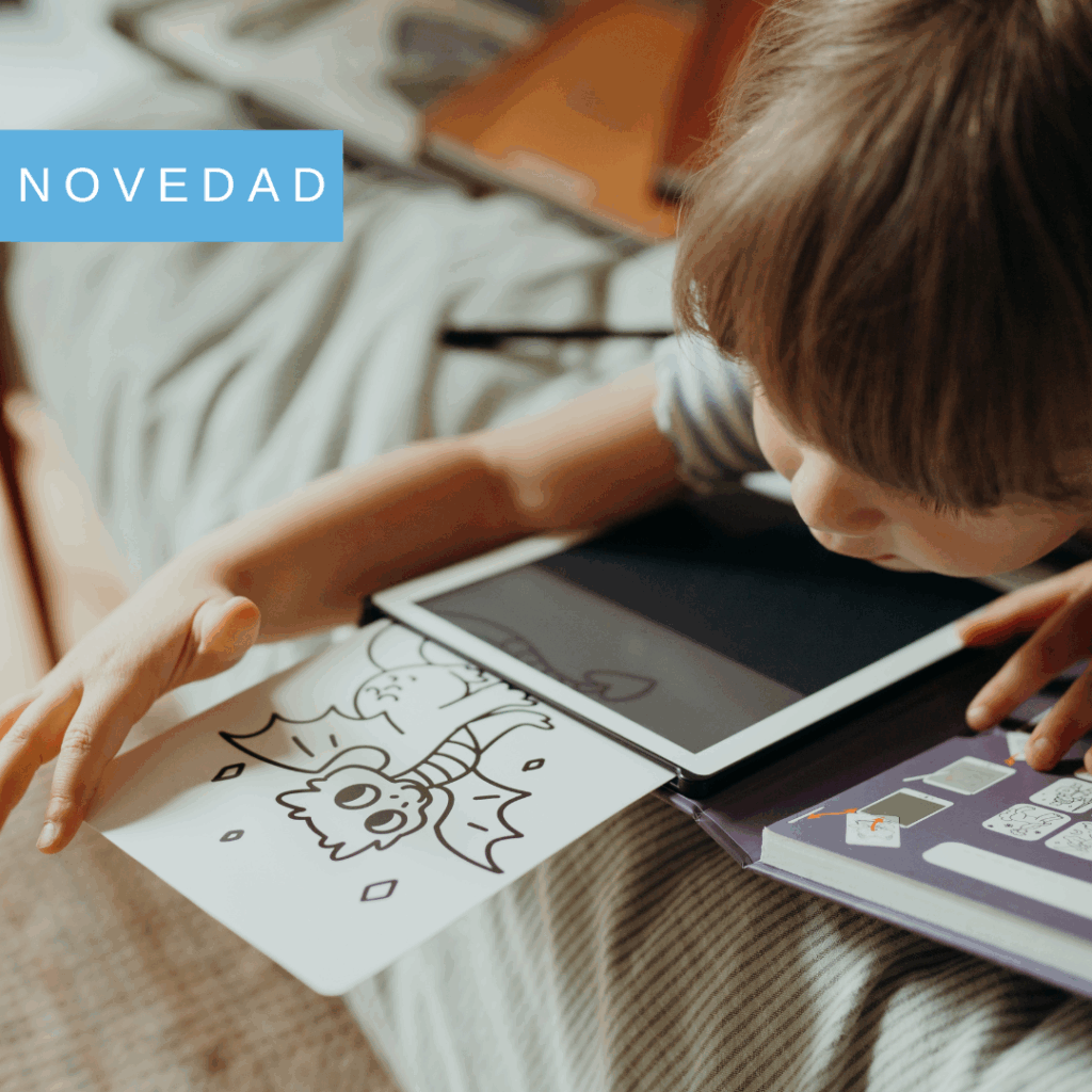 Tableta de dibujo reutilizable infantil Kidydraw Mini con pantalla LCD