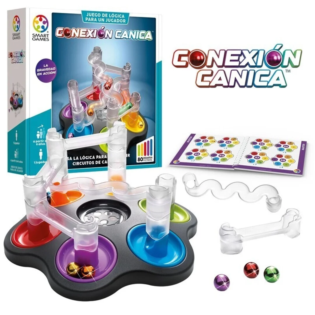 juego de mesa conexión canica