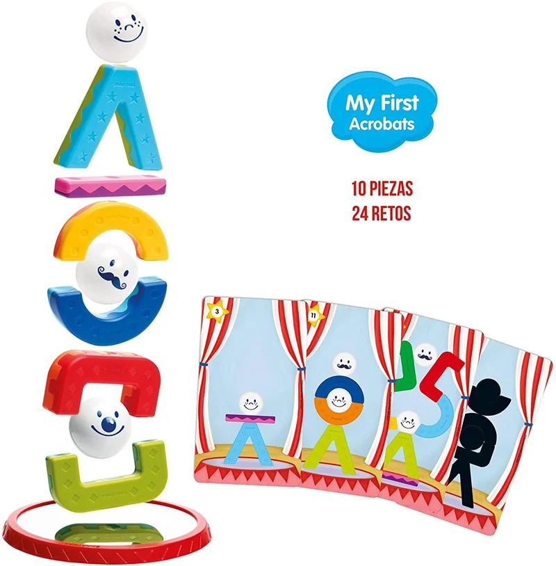 juego magnético - mis primeros acróbatas
