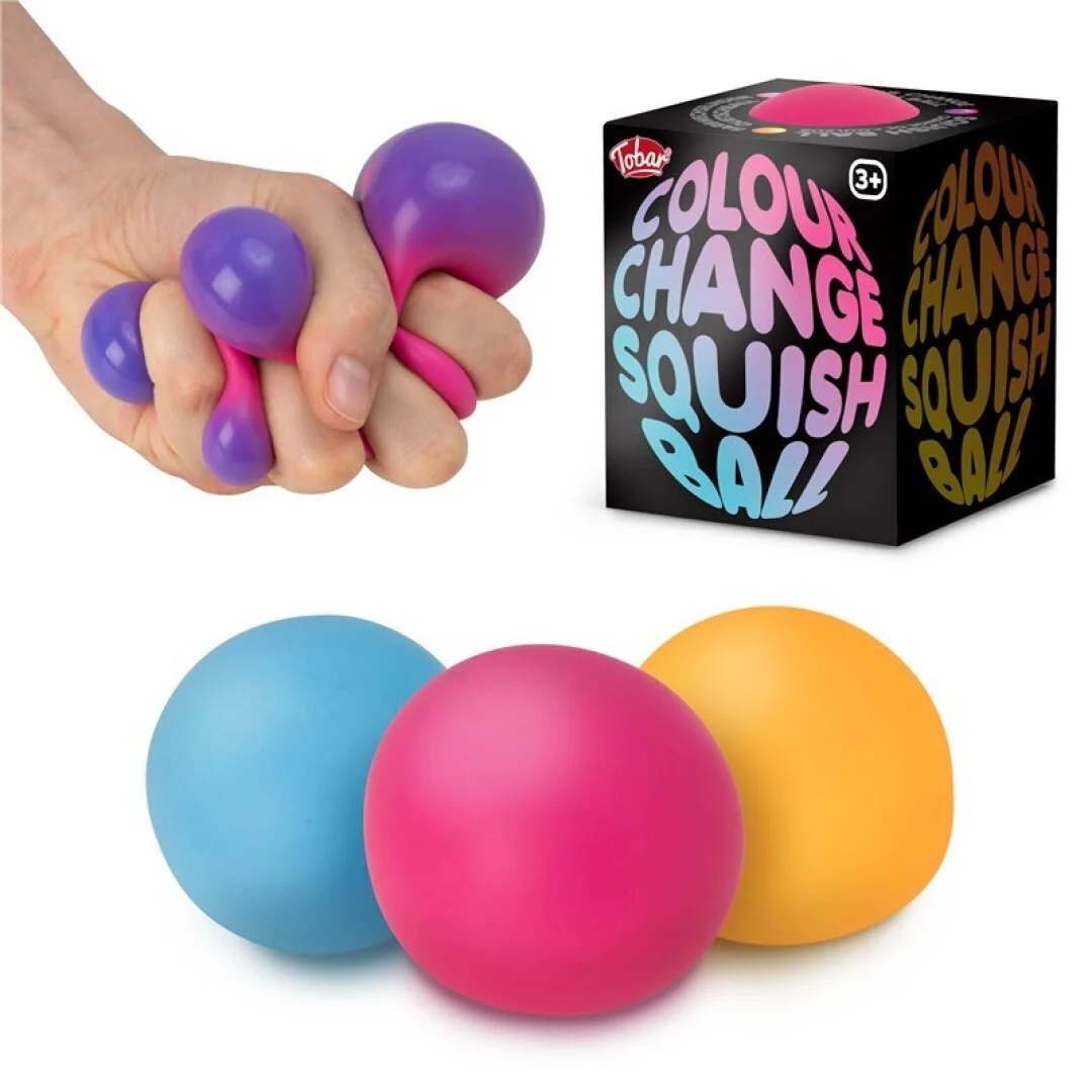 pelota blanda SCRUNCHEMS tres colores