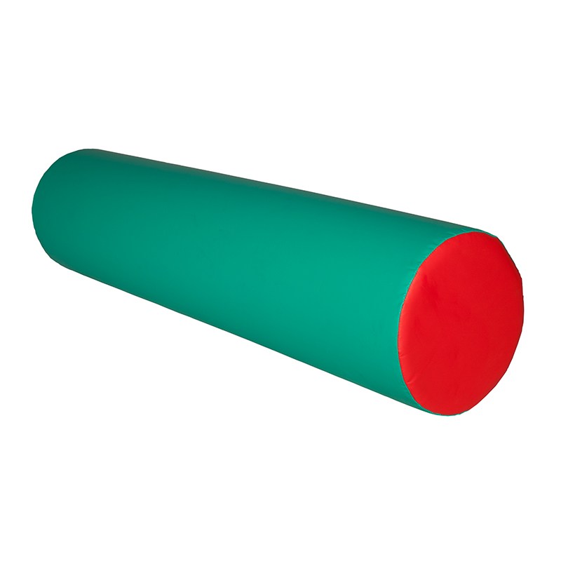 Cilindro de psicomotricidad de espuma Ø30x120 cm para niños, ideal para equilibrio, coordinación y juego sensorial en casa o escuela