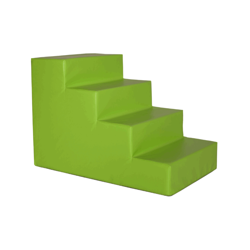 Escalera de psicomotricidad de espuma 100x60x68 cm para niños de 6 a 11 años, ideal para equilibrio, fuerza y coordinación en casa o escuela