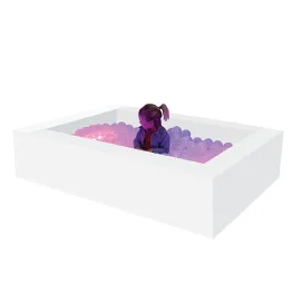 Piscina de bolas con luz