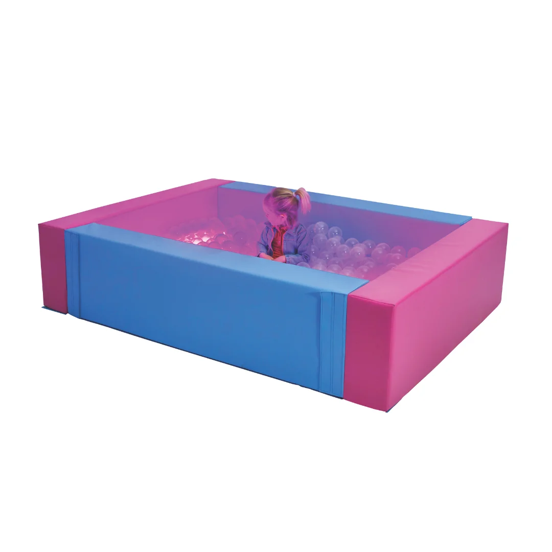 Piscina de bolas con luz