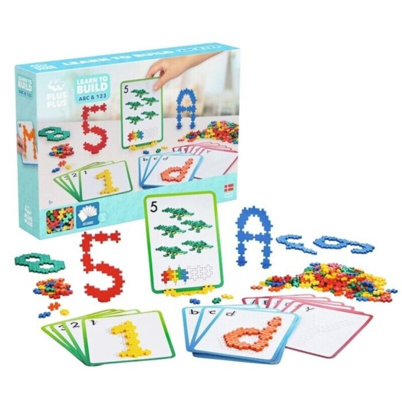 Aprende ABC & 123 Plus Plus 400 pcs