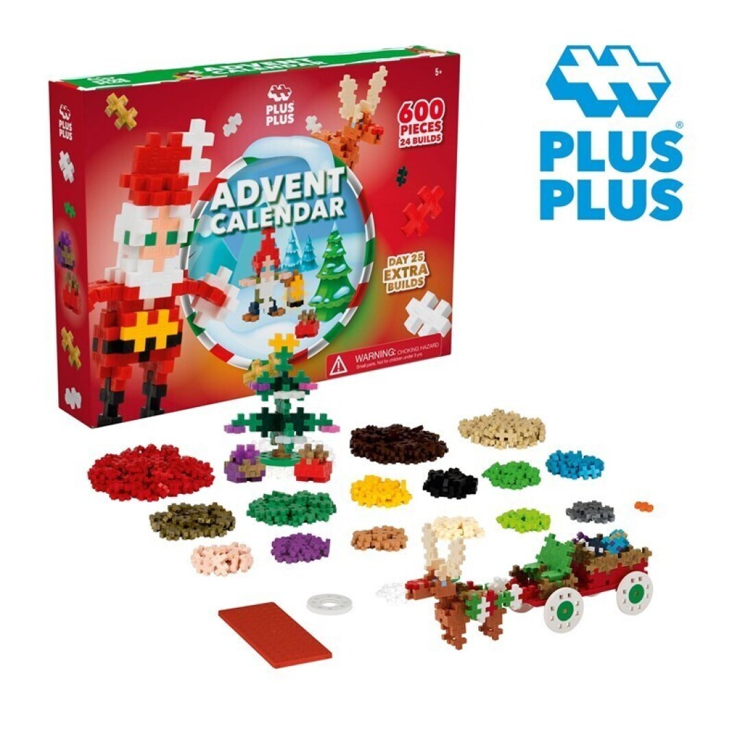 Calendario de Adviento Plus Plus