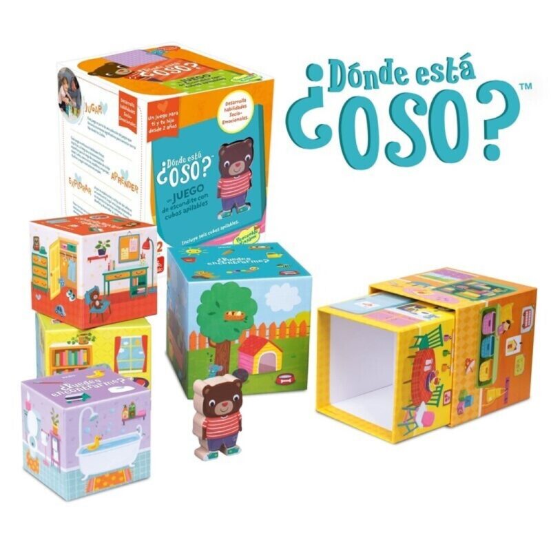 Juego de Mesa ¿ Dónde está Oso?
