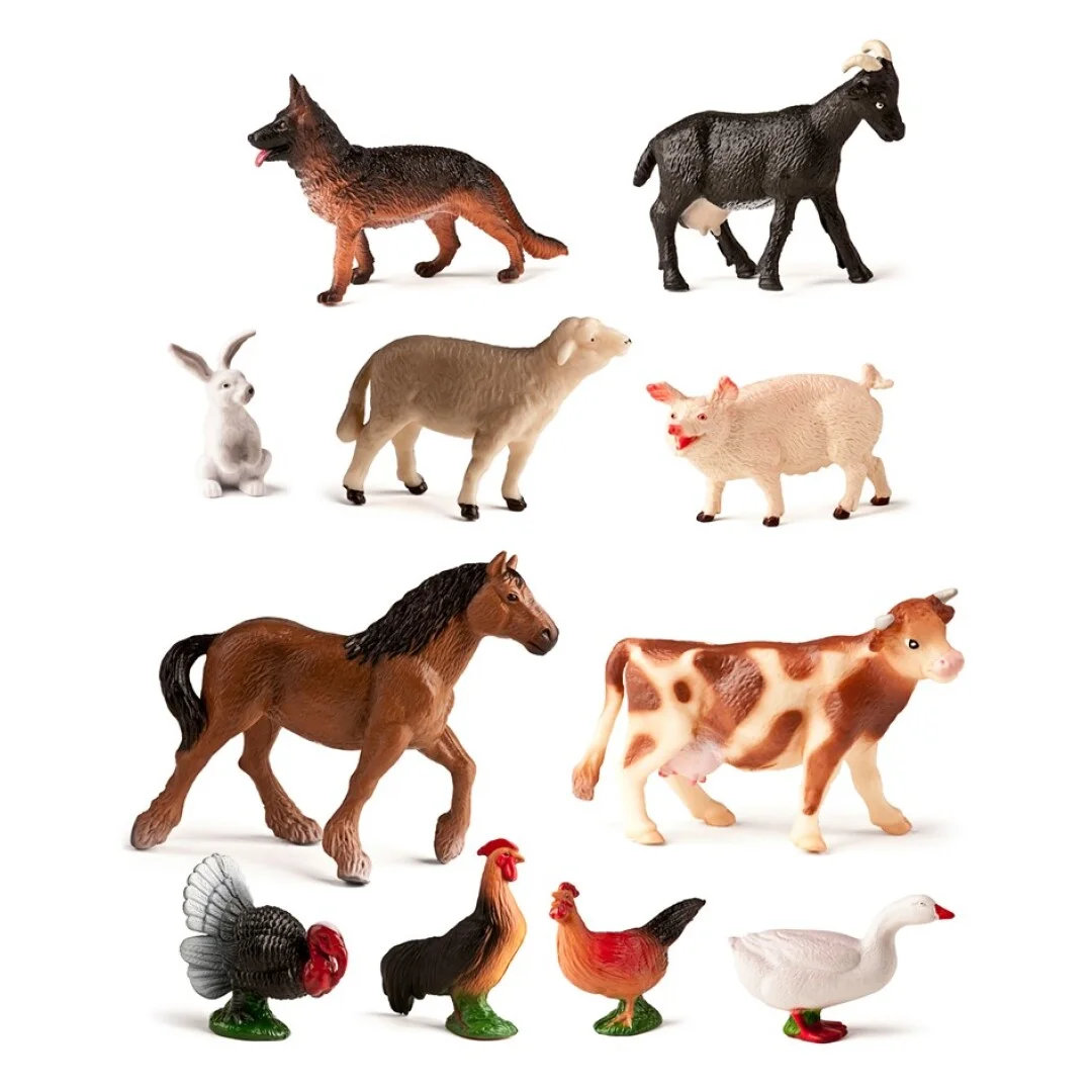 Figuras de animales de granja