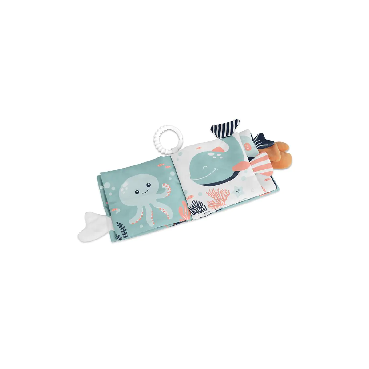 libro de tela marino