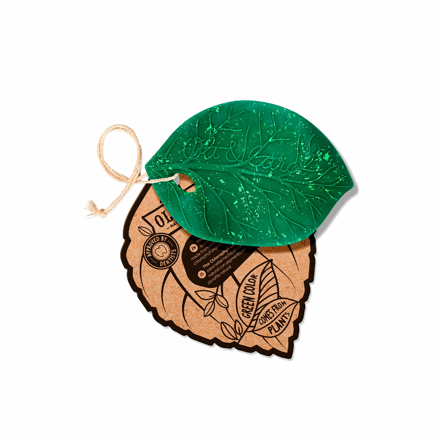 mordedor hoja de clorofila.