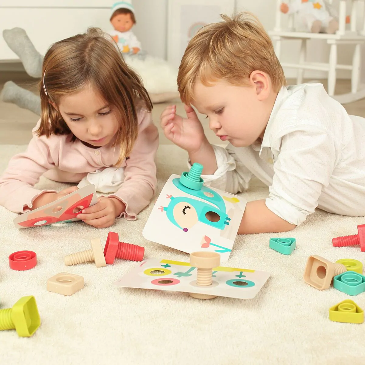 set de tornillos y tuercas-