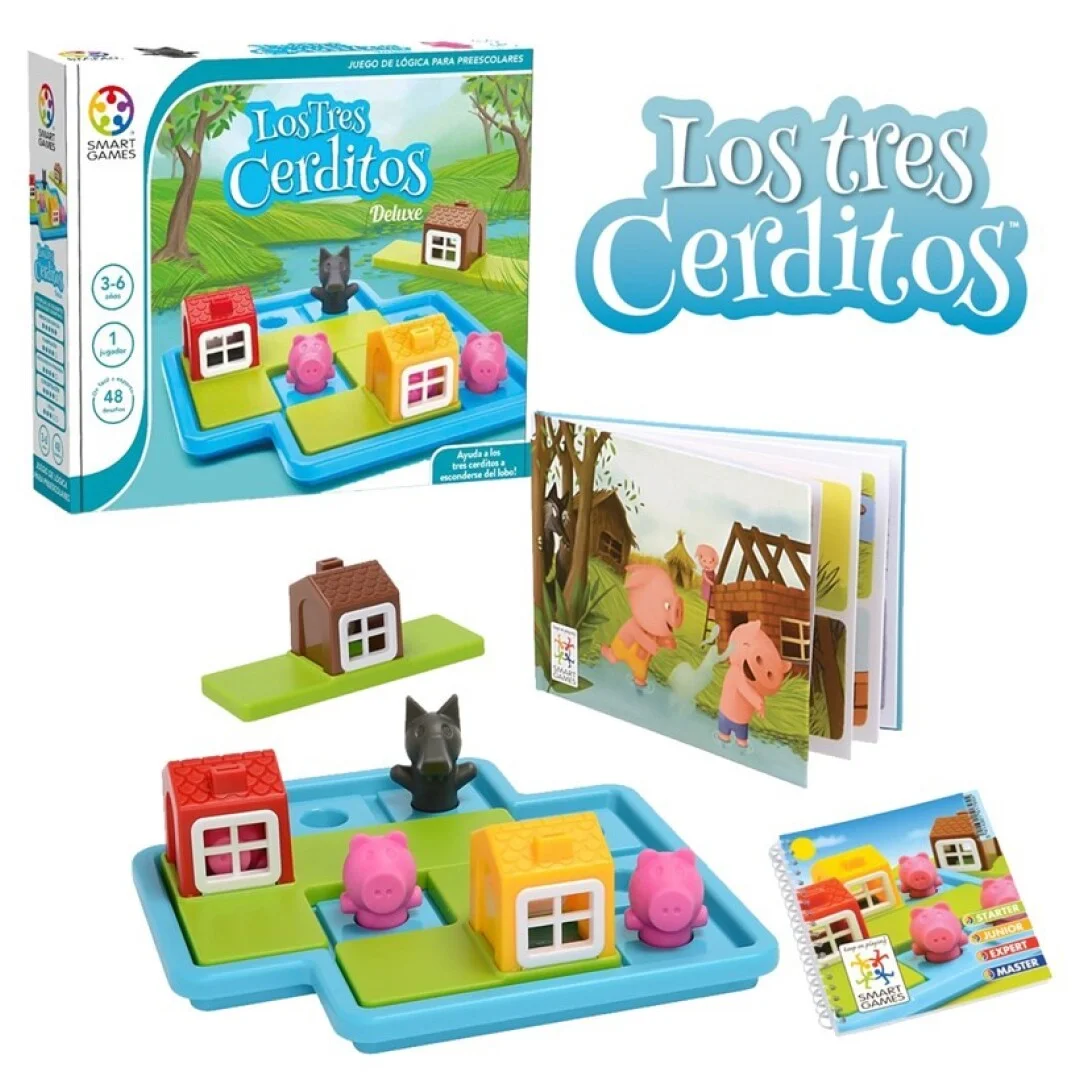 juego de mesa los tres cerditos