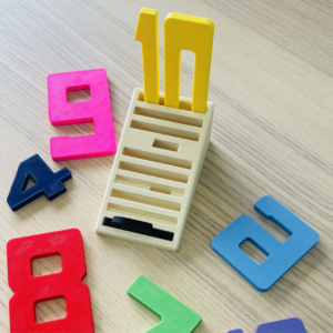 Números 3 D