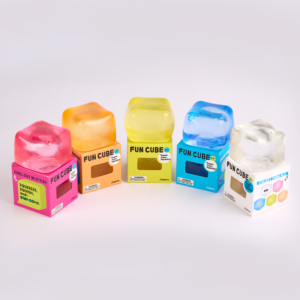 Fun Cube · Cubo sensorial squishy